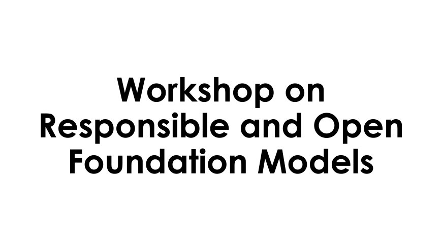 Is the future of AI open or closed? Watch today’s Princeton-Stanford workshop