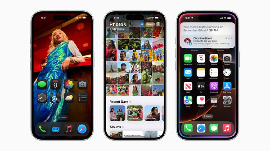 Apple releases iOS 18 for iPhone