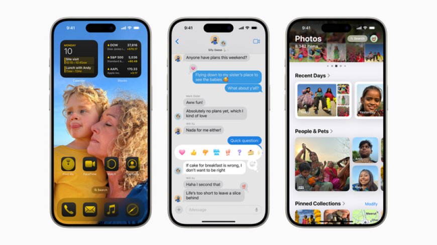 Apple publishes full list of 250+ new iOS 18 features and changes