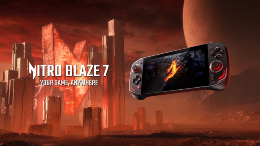 ACER’s Nitro Blaze 7 Is The Latest Gaming Handheld on The Market, Powered By AMD Ryzen 8840HS