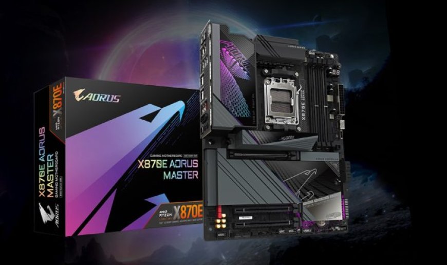 Gigabyte Unveils High-End X870E AORUS Master Motherboard: 20 Phases, 110A SPS, 256 GB DDR5-8200 Memory Support