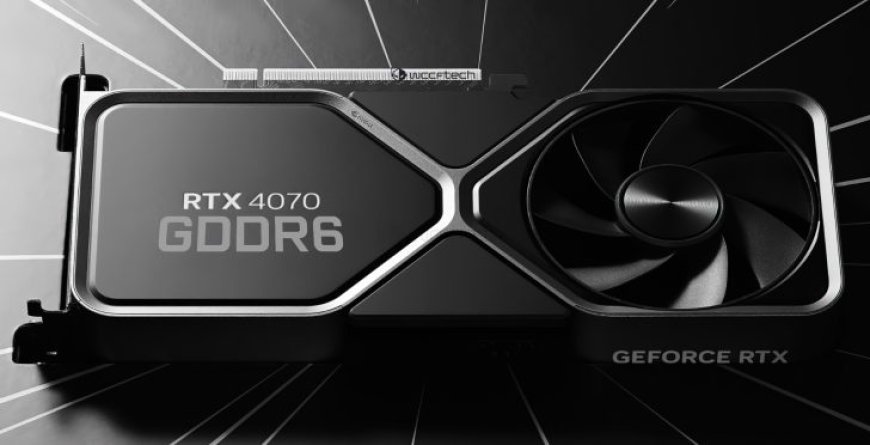 NVIDIA GeForce RTX 4070 GDDR6 GPUs Debut Later This Month, First Custom Model Pictured