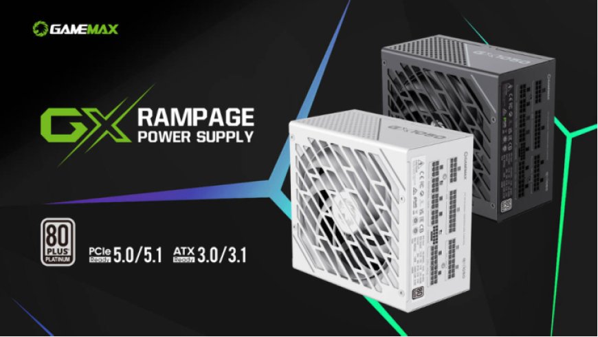 GameMax Launches ATX 3.1 & PCI-E 5.1 Complaint PSUs With 80 Plus Platinum Rating, Up To 1050W