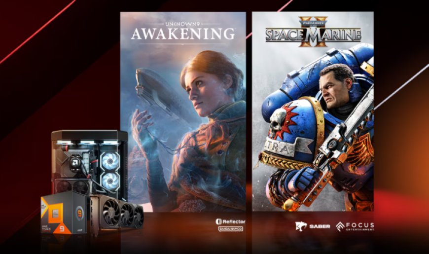 AMD Unveils New Ryzen & Radeon Game Bundle, Two Free Games Including Warhammer 40,000: Space Marine 2 & Unknown 9 Awakening