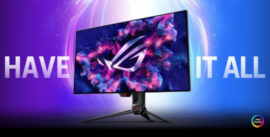 The Dual-Mode ASUS ROG Swift OLED PG32UCDP Gaming Monitor Launches At $1299