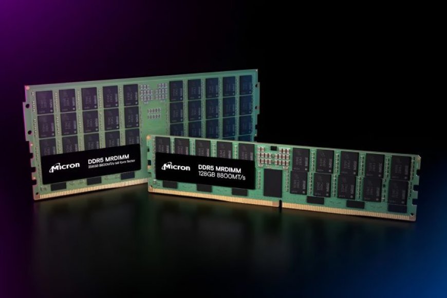 Micron Unveils DDR5 MRDIMM Memory, Up To 256 GB Capacity Per Module & 8800 MT/s Speeds