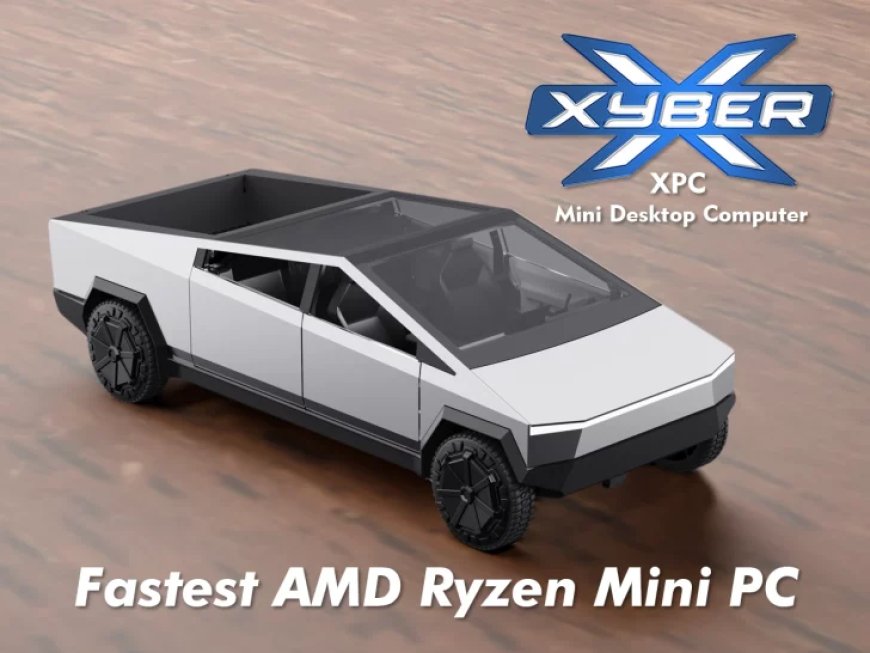 This AMD Ryzen Mini PC Is Themed After The Cybertruck, Features Ryzen 7 8845HS APU & Now In Production