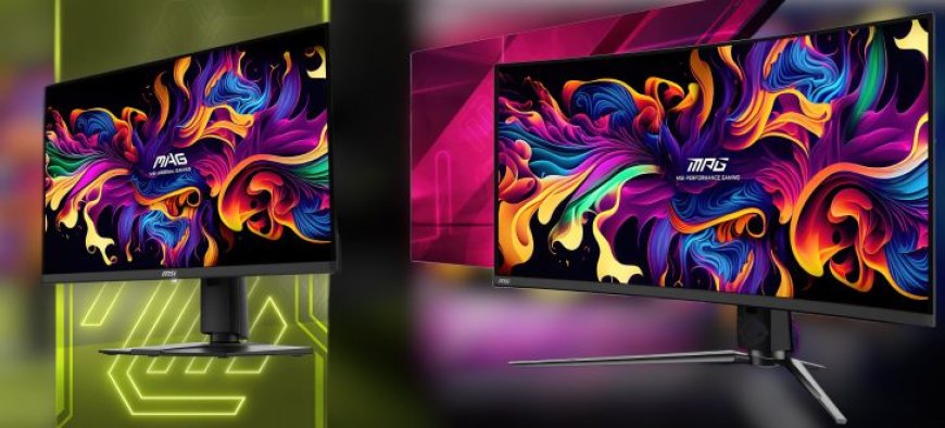 MSI Launches New QD-OLED Gaming Monitors, The MPG 341CQPX & MAG 271QPX QD-OLED E2