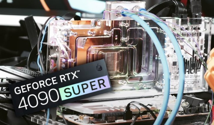 Teclab Makes Its Own GeForce RTX 4090 SUPER GPU With Binned 26 Gbps G6X Memory, NVIDIA AD102 On 3090 Ti HOF OC Lab PCB, 13% Faster Than Stock