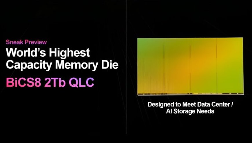 Western Digital Unveils World’s First 2Tb 3D QLC NAND Flash, Designed For Performance & Efficiency