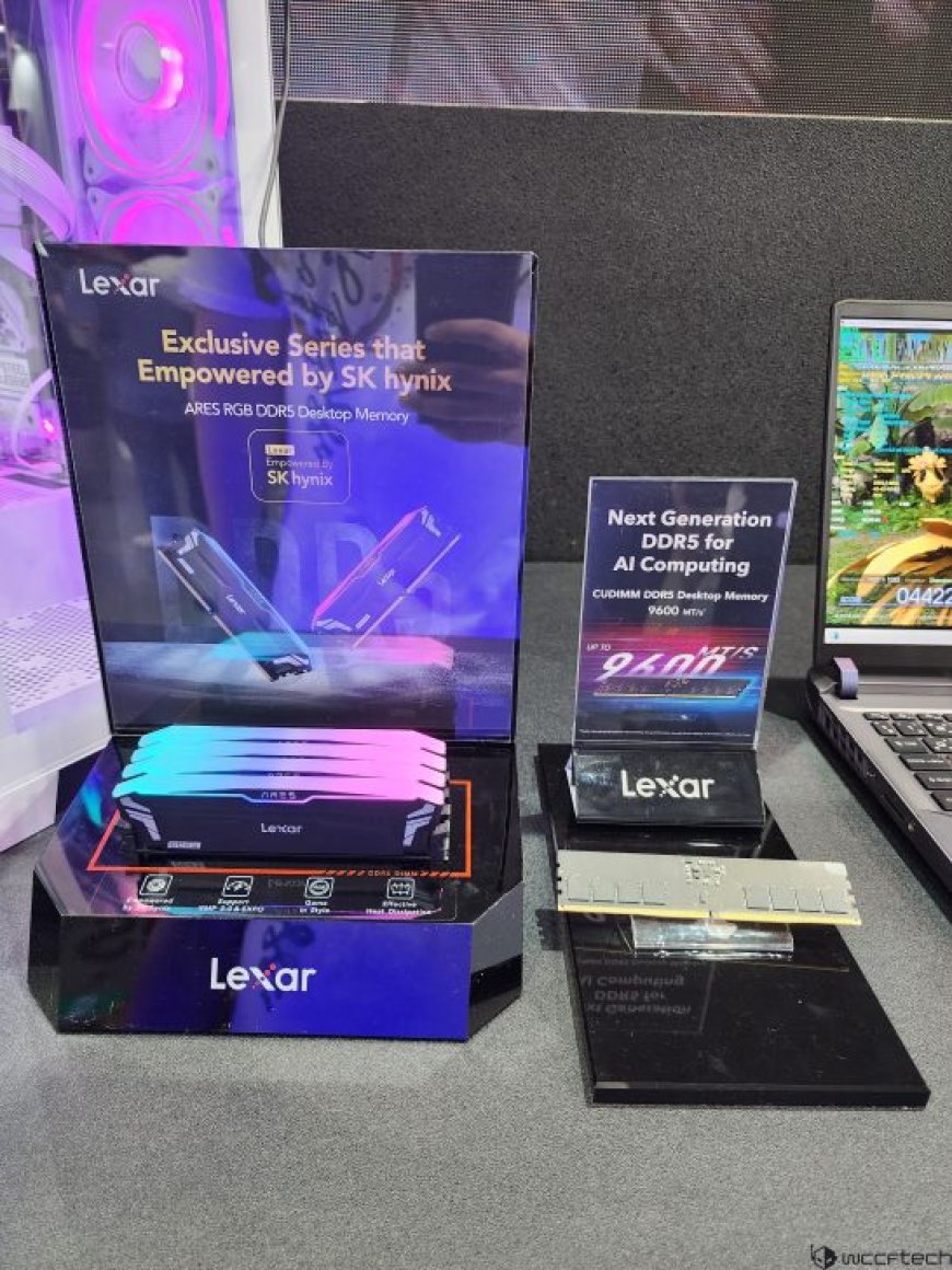 Lexar Unveils 9600 MT/s DDR5 CUDIMM Memory, Mainstream & High-End Gen5 SSDs & DDR5 Solutions