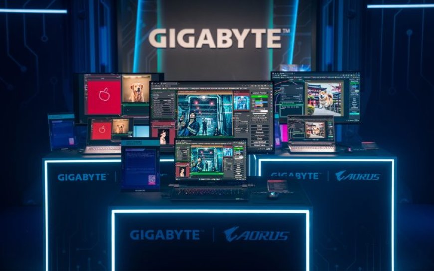 Computex 2024 AI Exhibit: GIGABYTE Wants You to Create New Horizons and Shape the Future with Your Own Hands