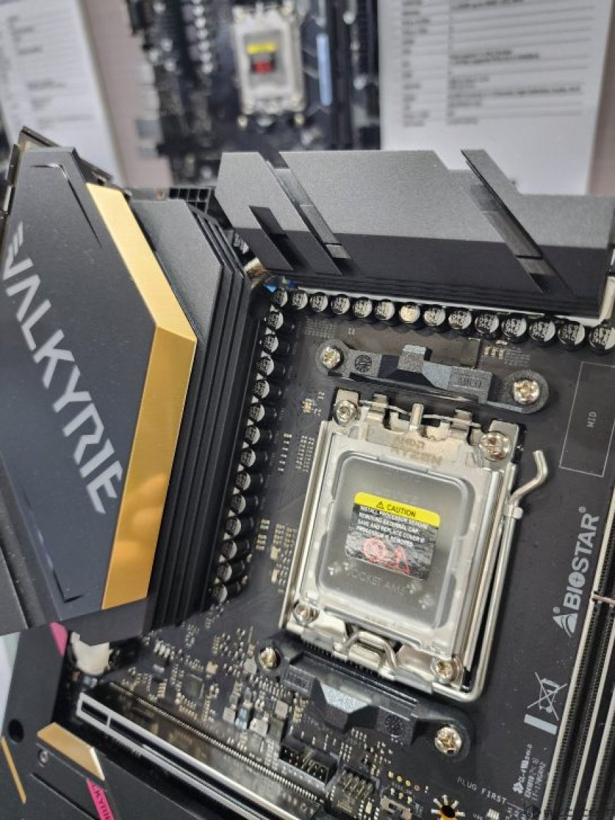 Biostar Shows Z890 & X870E Valkyrie Motherboards, Also Displays Z890-A Silver