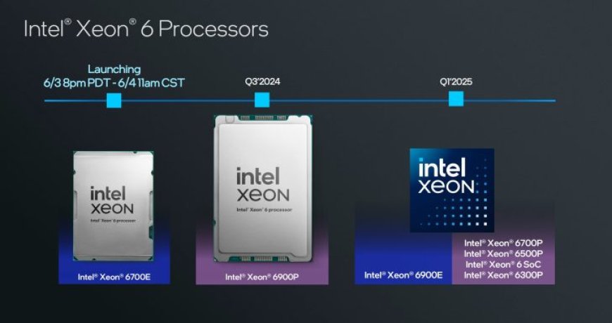 Intel Xeon 6900P “Granite Rapids” With 128 P-Cores Launch In Q3 2024, Xeon 6900E “Sierra Forest” With 288 E-Cores In Q1 2025