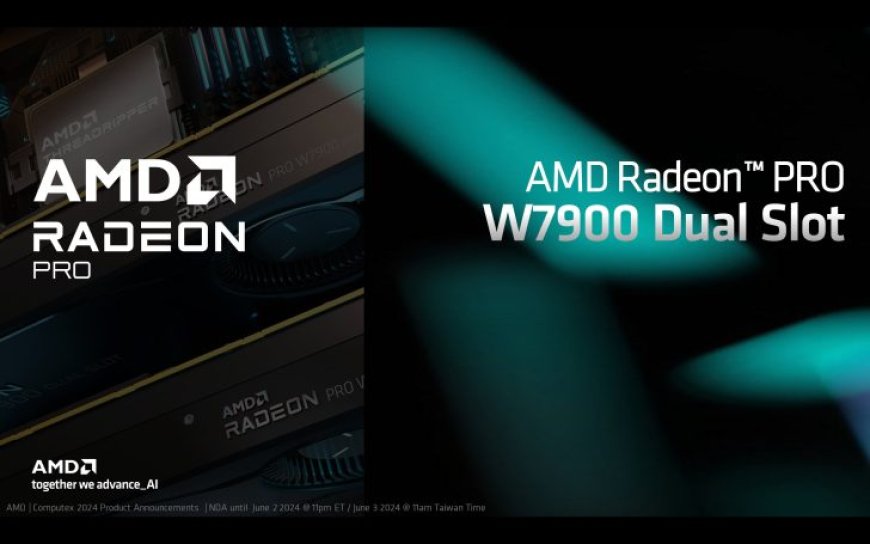 AMD Radeon PRO W7900 Dual Slot GPU Brings 48 GB Memory To AI Workstations In A Compact Design, Priced at $3499