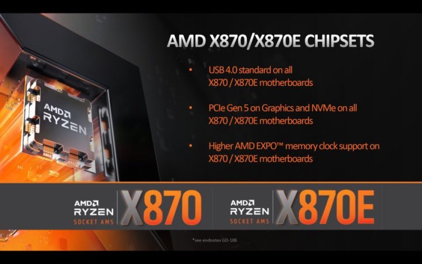 AMD Intros X870E & X870 “800-Series” Motherboard Chipsets, Commits To 2027+ Longevity For AM5 Socket