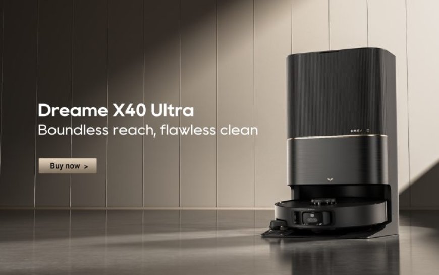 Introducing Dreame X40 Ultra with 12000Pa Vormax Suction, SideReach™, and MopExtend™ RoboSwing Technologies [Discount Code]