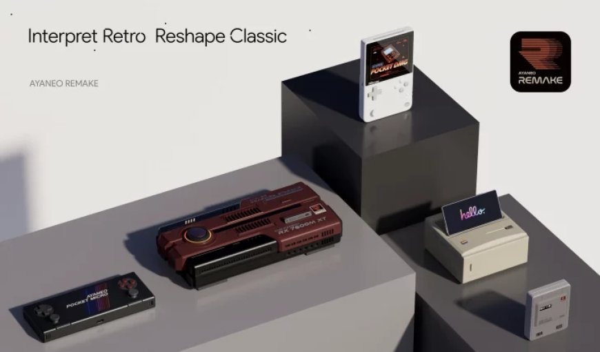 Ayaneo Unveils Retro Reshape Handheld & Mini Console Lineup: RX 7600M XT GPU Graphics Dock, AM01S & AIR 1S With Ryzen 8000 APUs