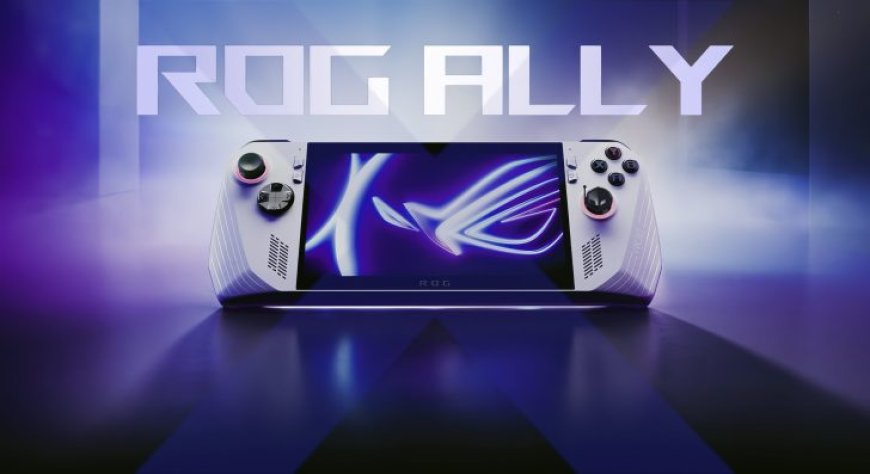 ASUS ROG Ally X Handheld Features 24 GB LPDDR5X Memory & Up To 8 Hours Battery Time