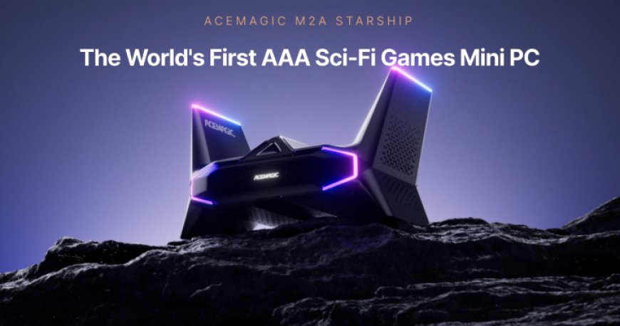 ACEMAGIC Unveils M2A Starship, A Tie-Fighter Shaped Mini PC, Featuring Top-Grade Cooling