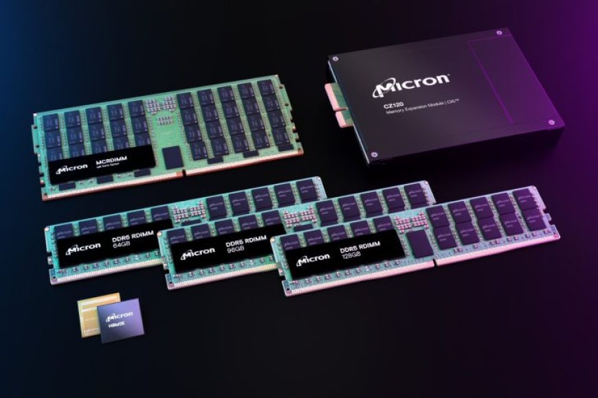 Micron Is The First Manufacturer To Ship 128 GB DDR5 RDIMM For Servers, Up To 8000 MT/s