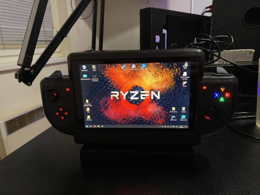 Redditor Creates DIY Gaming Handheld Powered By AMD Ryzen 5 5600G APU