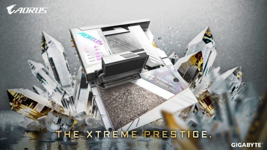 Gigabyte Z790 AORUS XTREME X ICE Motherboard Pictured: White Misty Looks In A Premium Design