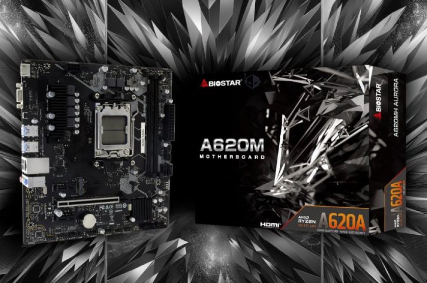 Biostar Debuts First AMD A620A Chipset Motherboard, Based on B550 Chipset With Gen3 Interface