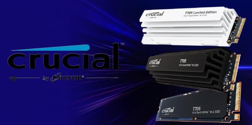 Crucial Supercharges The Gen5 SSD Segment With T705 Series: Up To 14.5 GB/s Speeds Starting At $239