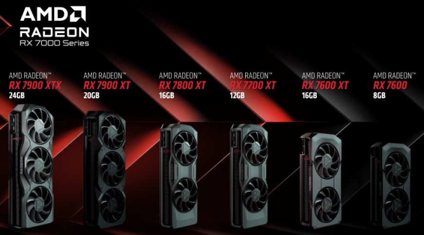 AMD Radeon RX 7600 XT 16 GB GPU Introduced: Faster 2048 Core RDNA 3 Chip, Double The VRAM of RTX 4060 At $329