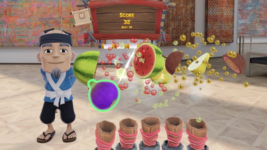 “The full impact of fruit destruction”: How Halfbrick cultivated Super Fruit Ninja on Apple Vision Pro