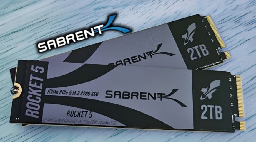 Sabrent’s Upcoming Rocket 5 Gen5 SSDs Previewed With Blistering Fast 14 GB/s Speeds