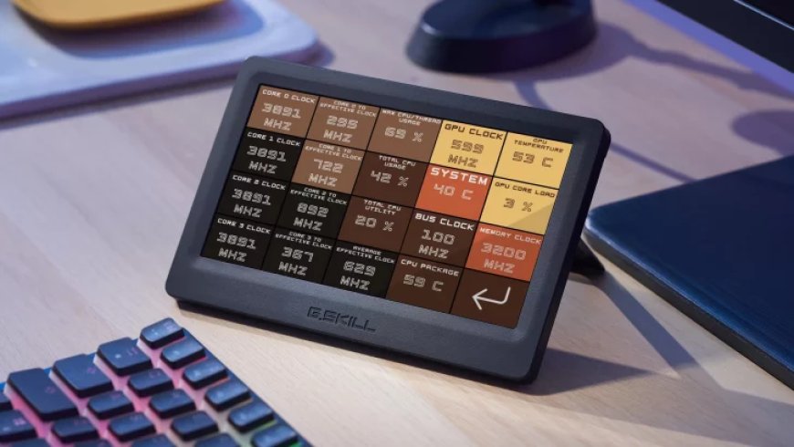 G.Skill Terms Its WigiDash PC Command Panel As The “Ultimate Widget Dashboard” For $129