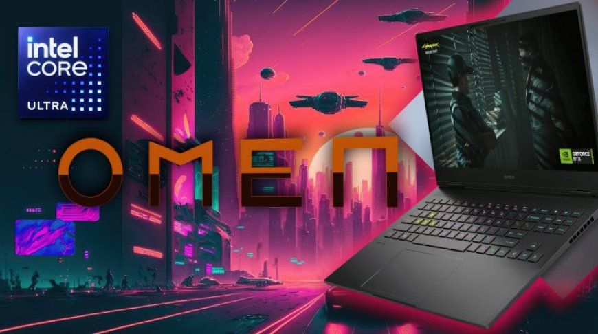 HP Aims To Make Its Gaming-Focused Omen Transcend 14 The Lightest 14″ Laptop With Intel Core Ultra CPUs