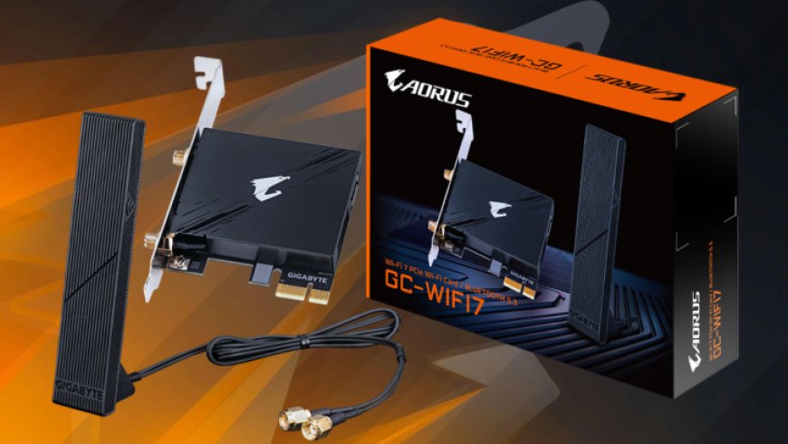 Gigabyte Unveils PCIe Network Expansion Card With Wi-Fi 7 & Bluetooth 5.3 Support