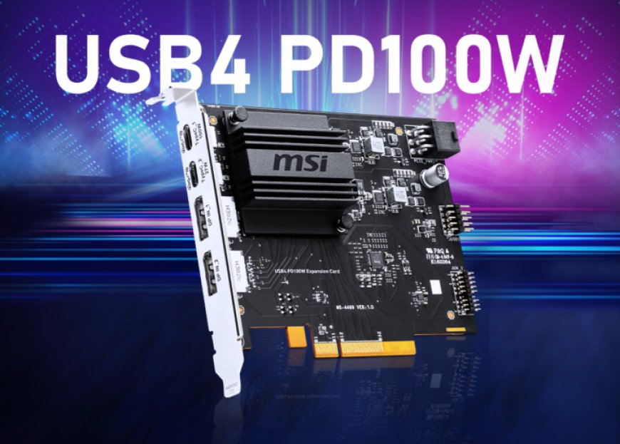 USB4 Achieves Over 3700 MB/s Transfer Speeds: Tested on MSI’s Add-In-Card, Powered By ASMedia