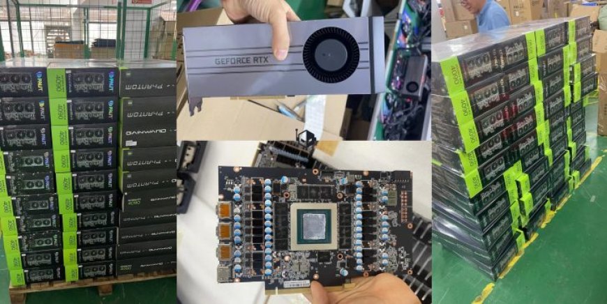 Chinese Factories Dismantling Thousands of NVIDIA GeForce RTX 4090 “Gaming” GPUs & Turning Them Into “AI” Solutions With Blower-Style Coolers