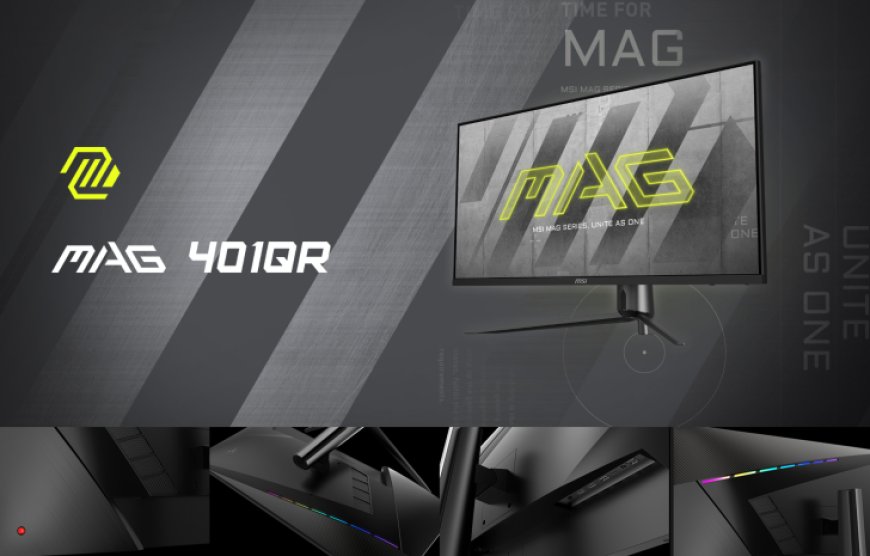 MSI Unveils The MAG401QR Gaming Monitor, Featuring A 40″ UWQHD Flat-Panel Starting At $360