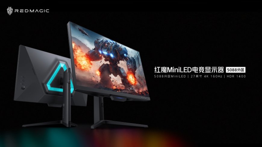 REDMAGIC Unveils First 4K Mini LED Gaming Monitor With 5088 Light Zones & 49″ QD-OLED Ultra-Wide Display