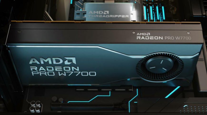 AMD Unveils Radeon PRO W7700 GPU For $999, Navi 32 GPU & 16 GB Memory, Competitive Performance