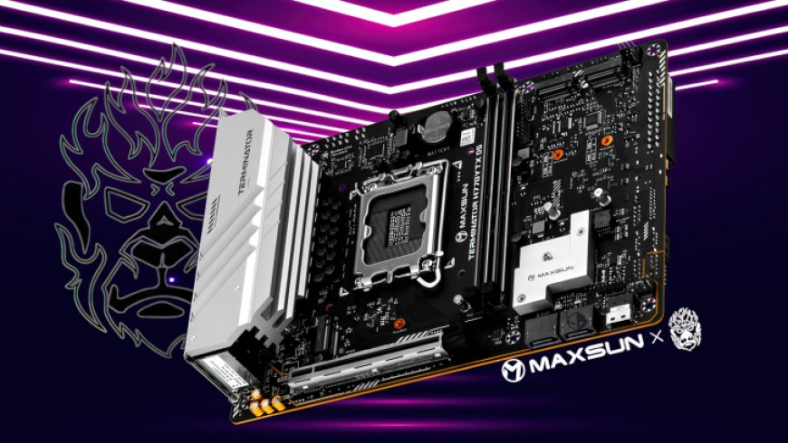 DIY-APE & Maxsun Unveil The Terminator H770 “YTX Form Factor” Motherboard With Backside Connectors