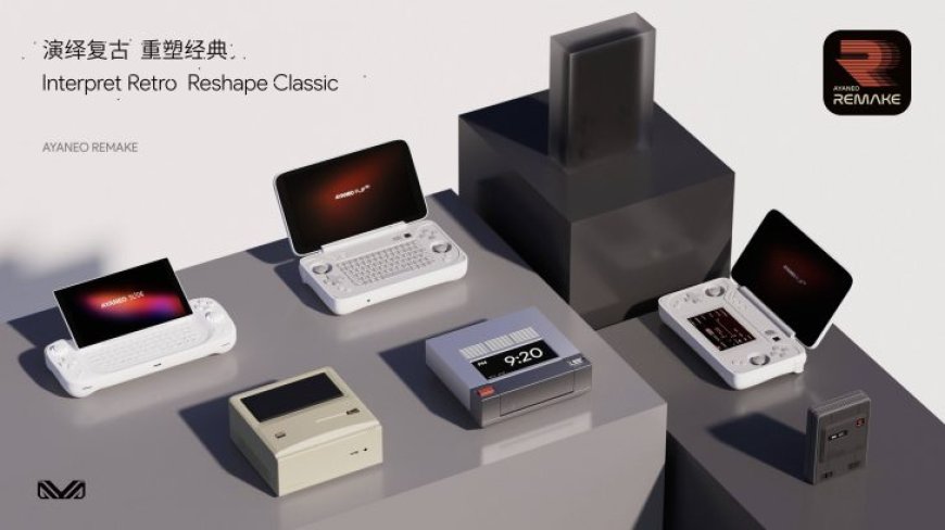 AYANEO Intros Its First Mini PCs & New Range of Retro “REMAKE” Gaming Devices: Powered By AMD Ryzen