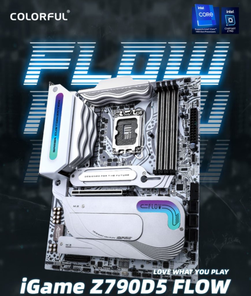 Colorful Unveils iGame Z790D5 FLOW, An All White Motherboard For Less Than $300 & DDR5-8000+ Support