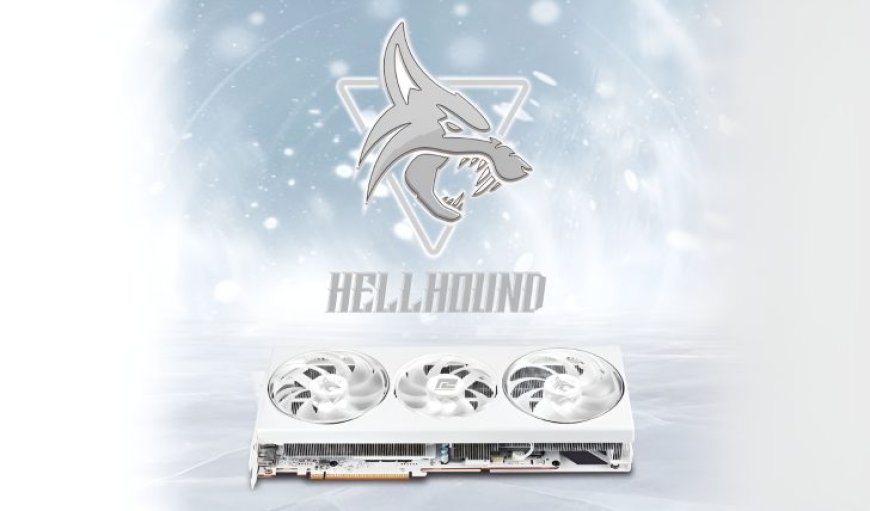 PowerColor Unveils Radeon RX 7800 XT Hellhound Spectral GPU With White PCB & White Cooler