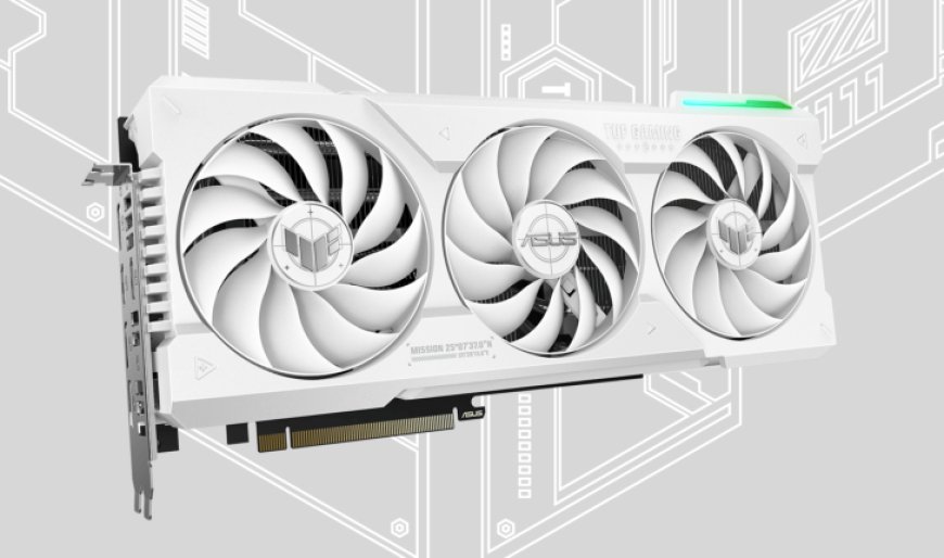 ASUS Unveils GeForce RTX 4070 Ti & Radeon RX 7900 GRE GPUs In TUF Gaming White Flavors