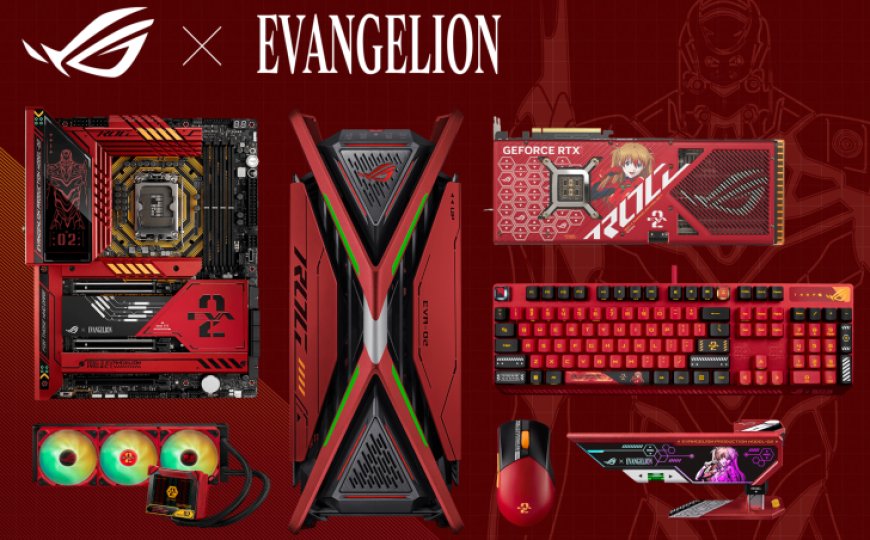 ASUS Launches Evangelion-Themed PC Components In US, ROG RTX 4090 EVA-02 Priced At $2299