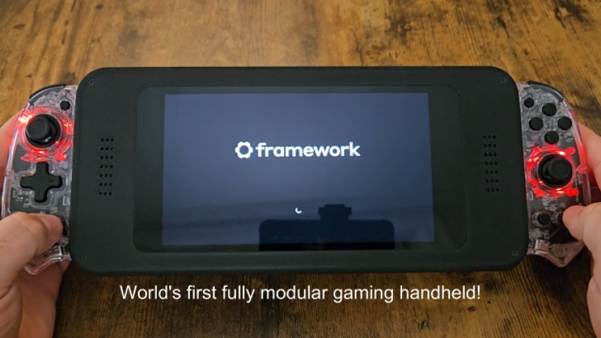 YouTuber Creates Modular Gaming Handheld Using Framework’s Intel Core i7-1260P Motherboard