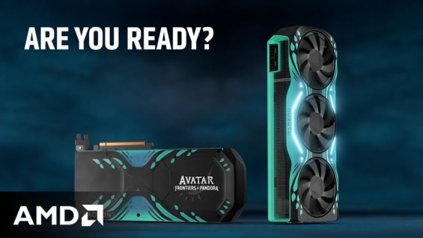 AMD Unveils A Beautiful Radeon RX 7900 XTX Avatar Frontiers of Pandora Themed GPU