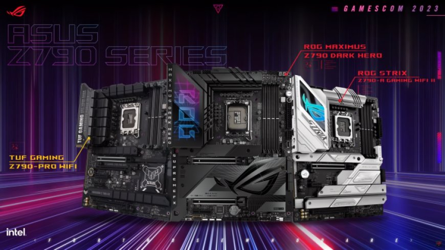 ASUS Unleashes ROG Maximus Z790 DARK HERO, New STRIX & TUF Offerings With 14th Gen Intel CPU Support, WIFI 7 & More