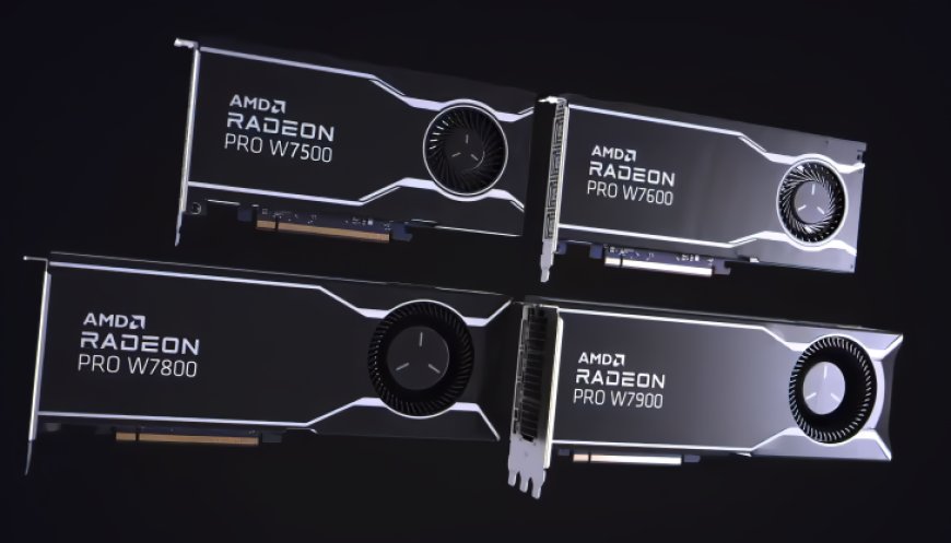 AMD Expands RDNA 3 Radeon Pro GPU Lineup With W7600 & W7500 8 GB Graphics Cards